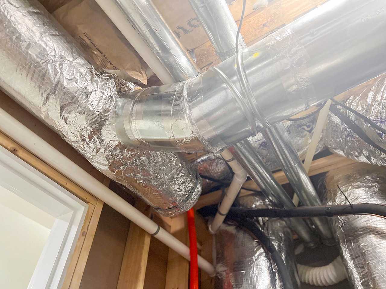 HVAC ventilation - duct work