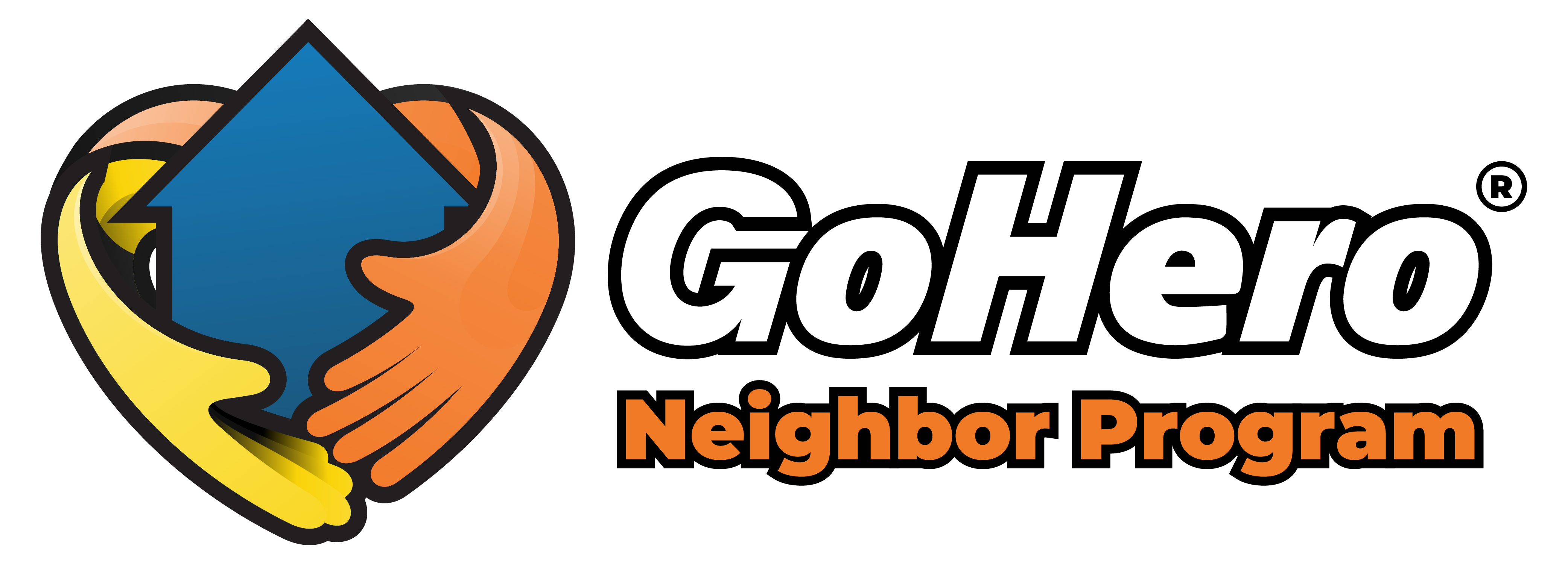 Go Hero Neighbor Program Logo Horizontal